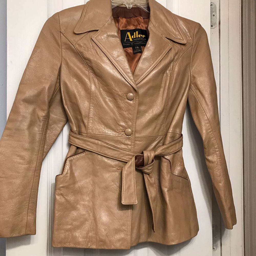 Vintage Adler leather jacket